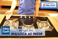 Bếp gas âm 3 vùng nấu Malloca AS 9603B/ Màu đen - Ảnh nhỏ 15