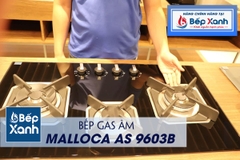 Bếp gas âm 3 vùng nấu Malloca AS 9603B/ Màu đen - Ảnh nhỏ 17