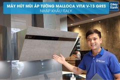 Máy hút mùi áp tường Malloca VITA V-13 GRES - Ảnh nhỏ 13