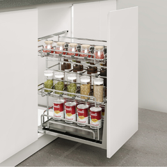 Giá gia vị đa năng Eurogold EPV3035F - Inox SUS304, nan Oval, 35cm