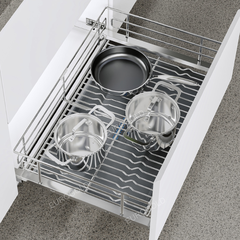 Giá xoong nồi Eurogold EPV5060F - Inox SUS304, nan Oval, 60cm