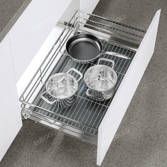 Giá xoong nồi Eurogold EP70B - Inox SUS304, nan dẹt, 70cm