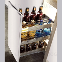 Giá gia vị hộp Eurogold EU1235 - Inox 201, 35cm