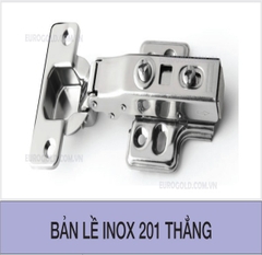 Bản lề inox 201 thẳng Eurogold EWS101