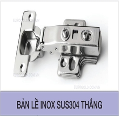 Bản lề inox SUS304 thẳng Eurogold EWP101