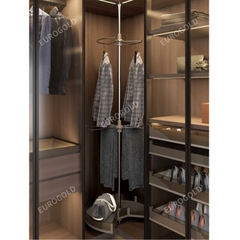Giá treo đồ góc 3 tầng Eurogold EUA228270 - Premium, 80cm