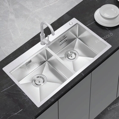 Chậu rửa bát Eurogold EUC28850GA - 880x500x230mm