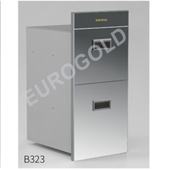 Thùng gạo Eurogold B323 - màu bạc