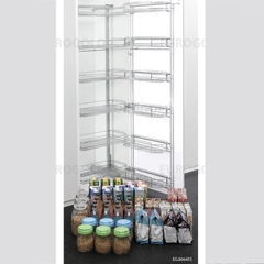 Tủ kho 6 tầng Eurogold EG80660 - Inox mạ crom, 60cm