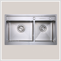 Chậu rửa bát Eurogold EUS28248 - 820x480x230mm