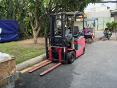 Xe nâng điện ngồi lái NICHIYU FB15PN-80B-300 năm 2022, nâng cao 3m