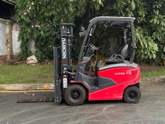 Xe nâng điện ngồi lái NICHIYU FB15P-80B-300AF năm 2020, nâng cao 3m