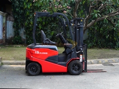 Xe nâng điện ngồi lái NICHIYU FB15PN-80-300 năm 2020, nâng cao 3m