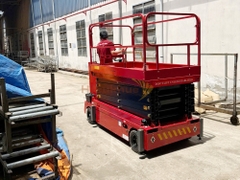 Xe thang nâng người 500 kg lên cao 9 mét MAIHUI Model SJZ0.5-9