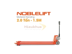 Xe nâng tay thấp 2 tấn NOBLELIFT càng dài 1.5 mét ACL20-1.5M