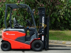 Xe nâng điện ngồi lái NICHIYU FB15PN-80BC-300F