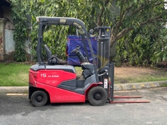 Xe nâng điện ngồi lái NICHIYU FB15PN-80B-300 năm 2022, nâng cao 3m