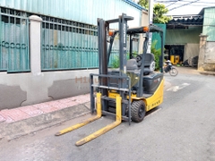 Xe nâng điện ngồi lái KOMATSU FB10M-12 sơn zin đẹp keng