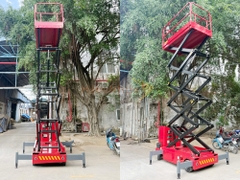 Xe thang nâng người 500 kg lên cao 9 mét MAIHUI Model SJZ0.5-9