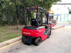 Xe nâng điện ngồi lái NICHIYU FB25PN-80C-300SF năm 2021, nâng cao 3m