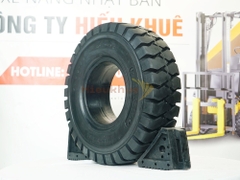 Lốp đặc xe nâng hiệu MASAI size 650-10 thương hiệu Thái Lan