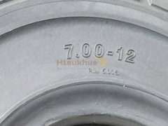 Lốp đặc xe nâng hiệu MASAI size 700-12 thương hiệu Thái Lan
