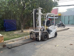 Xe nâng điện ngồi lái NICHIYU FB30PN-80B-400SAF năm 2021, nâng cao 4m