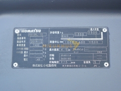 Xe nâng điện đứng lái KOMATSU FB15RL-15