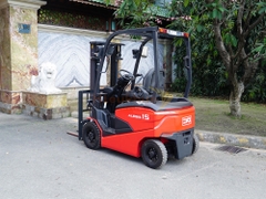 Xe nâng điện ngồi lái NICHIYU FB15PN-80-300 năm 2020, nâng cao 3m