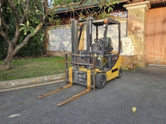 Xe nâng điện ngồi lái KOMATSU FB10-12 năm 2021, nâng cao 3m