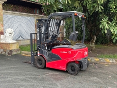 Xe nâng điện ngồi lái NICHIYU FB15P-80B-300AF năm 2020, nâng cao 3m