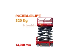 Xe thang nâng người 320 kg lên cao 14 mét NOBLELIFT Model SC14H