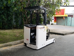 Xe nâng điện đứng lái NICHIYU FBRM25-85B-300 năm 2020, nâng cao 3m