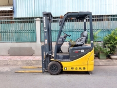 Xe nâng điện ngồi lái KOMATSU FB10M-12 sơn zin đẹp keng