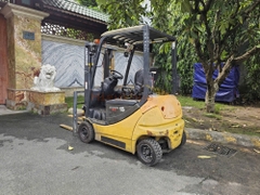 Xe nâng điện ngồi lái KOMATSU FB15-12 năm 2020, nâng cao 3m