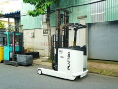 Xe nâng điện đứng lái NICHIYU FBRAW20-80-550M năm 2017, nâng cao 4.7m