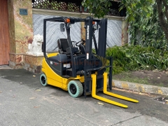 Xe nâng điện ngồi lái KOMATSU FB15-12 năm 2021, nâng cao 3m