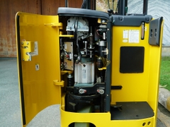 Xe nâng điện đứng lái KOMATSU FB13RS-15 năm 2021, nâng cao 4m