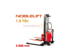 Xe nâng bán tự động chân rộng 1 tấn nâng cao 3.5 m NOBLELIFT SPN10SL35A