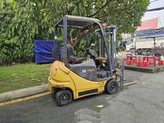 Xe nâng điện ngồi lái KOMATSU FB15-12 năm 2020, nâng cao 3m