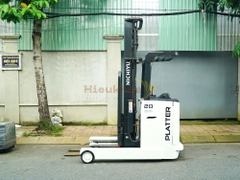Xe nâng điện đứng lái NICHIYU FBRAW20-80-550M năm 2017, nâng cao 4.7m