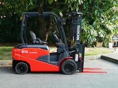 Xe nâng điện ngồi lái NICHIYU FB25PN-80C-3F470 năm 2022, nâng cao 4.7m