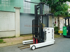 Xe nâng điện đứng lái NICHIYU FBRAW20-80-550M năm 2017, nâng cao 4.7m