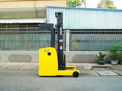 Xe nâng điện đứng lái KOMATSU FB15RL-15 năm 2014, nâng cao 4.5m