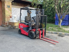 Xe nâng điện ngồi lái NICHIYU FB18PN-80B-300SF năm 2021, nâng cao 3m