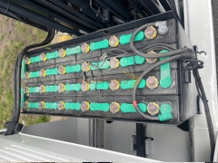 Xe nâng điện đứng lái NICHIYU FBRM18-80-400 năm 2019, nâng cao 6m