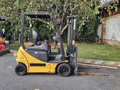 Xe nâng điện ngồi lái KOMATSU FB10-12 năm 2021, nâng cao 3m