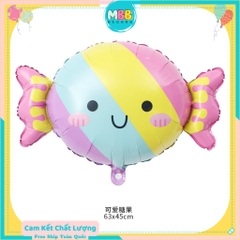 Bong Bóng Hình Bánh Kẹo Ngọt Màu Pastel Dễ Thương