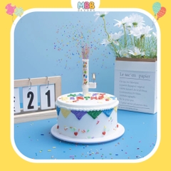 Nến Sinh Nhật Phụt Kẹo Bất Ngờ Có Nhạc Happy Birthday Trang Trí Bánh Kem