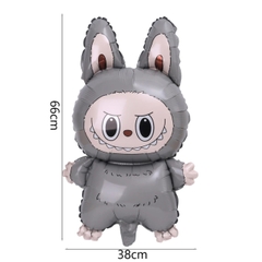 Bóng bay lá nhôm Baby Three, Kapybara, Labubu trang trí sinh nhật